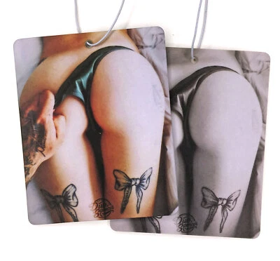 DUB SPENCER 2x i love ass coche árbol perfumado sexy culo erótico ambientador coche aroma porno