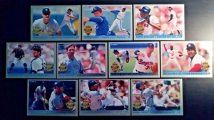 Fleer'93 Diamond Tribute⚾ MLB ⚾10 Card Set⚾ George Brett⭐Robin Yount⭐Nolan Ryan - Picture 1 of 11