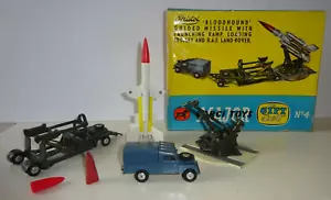 CORGI BLOODHOUND MISSILE SET N0.4 BOXED MISSILE-LAUNCH PAD-LANDROVER-TRAILER - Picture 1 of 24
