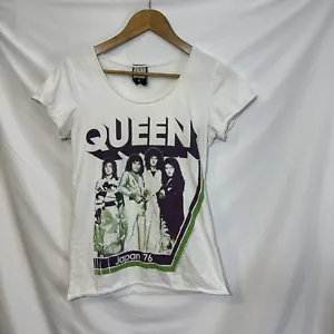 Amplified Make Some Noise Queen Japan ‘76 shirt Size M White - Picture 1 of 9