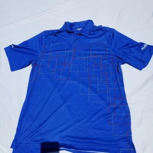 Ping Herren Golf Performance Polo Kurzarm Shirt Blau Grafikmuster Medium - Bild 1 von 7