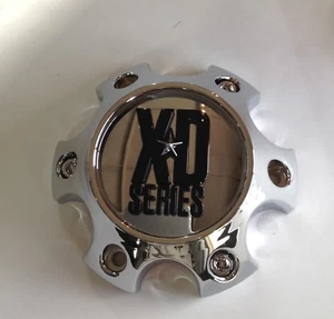 XD Series KMC Wheels Chrome Center Cap # 309B114.3-6H FD.08.056 - Picture 1 of 3