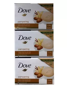 6x DOVE Beauty Cream Bar Shea Butter & Warm Vanilla Scent Soap bar - Picture 1 of 3