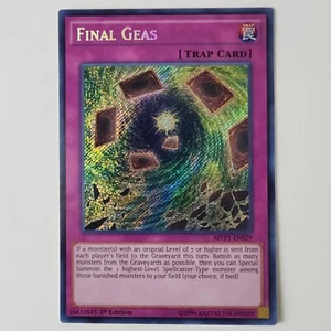 Final Geas - MVP1-ENS29 - Secret Rare - NM/VLP - 1st ed - Yugioh - Picture 1 of 2