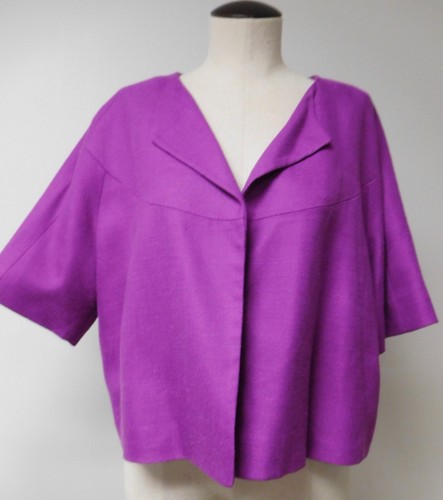 KATE SPADE NY VIOLA CROPPED MANICA CORTA APERTO DAVANTI GIACCA BLAZER TOPPER M US INtime OTTIMEioni