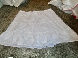 VINTAGE 90'S Y2K ABERCROMBIE AND FITCH KNEE LENGTH SKIRT SIZE LARGE - Picture 1 of 4