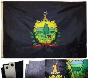 4x6 Fuß Vermont 300D SCHWERLAST Flagge Banner mit Ösen - Bild 1 von 9
