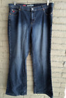 Paris Blues Soulmate Jeans Womens Tag Size 20W 38x34 Blue Denim Bootcut