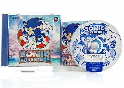 Sega Dreamcast Spiel : Sonic Adventure - CD Anleitung OVP / DC PAL - Bild 1 von 4