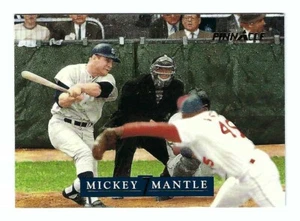 1992 Pinnacle Mickey Mantle New York Yankees HOF - Picture 1 of 2