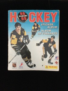 1988-89 Panini Hockey Sticker Album Complete