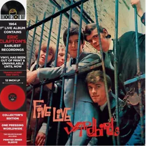 THE YARDBIRDS - THE 5 LIVE YARDBIRDS (RED VINYL) (RSD 2024) VINYL LP - NEW - Picture 1 of 1