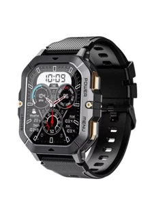 2024 New Waterproof Bluetooth Call Blood Pressure Sports Men Fitness Smart Watch - Picture 1 of 8