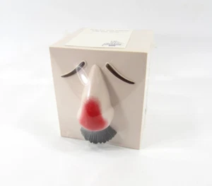 Novedad Puffs Pañuelo Caja Cubierta ENTEX DE COLECCIÓN 1987 Nariz Roja Cara Promoción Nuevo de Lote Antiguo - Imagen 1 de 7