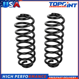 Set of 2 For Cadillac Escalade Chevrolet Avalanche Tahoe GMC Rear Coil Springs - Picture 1 of 2