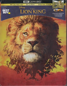 The Lion King - Best Buy Collectible Steelbook (4K Ultra HD & Blu-Ray Set) - Picture 1 of 2