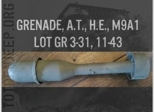 POCHOIR STENCIL MARQUAGE GRENAD FUSIL M9A1 . jeep willys  us ww2 - Picture 1 of 1