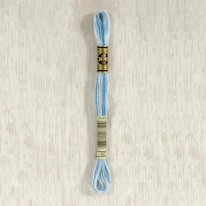 DMC Variegated Stranded Cotton - 67 - Baby Blue - Picture 1 of 1