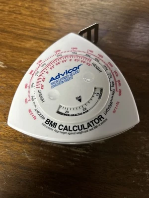 Pharmaceutical Sponsor Retractable Tape Measurer. Collectable. Vintage   - Image 1 of 2