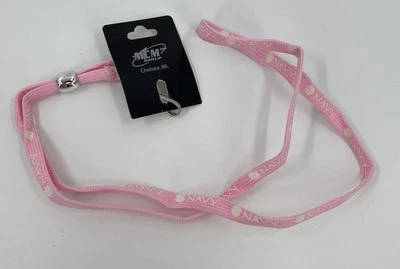 Llavero con cordón de la Marina de los Estados Unidos Correa para el cuello Soporte de identificación Militar Rosa Margarita Nuevo con etiquetas Foto 1 de 4