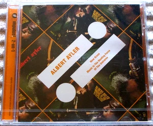 ALBERT AYLER - NEW GRASS + MUSIC IS THE HEALING FORCE 68/69 REMAST 2on1 EURO CD - Picture 1 of 1