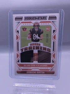2024 Panini Rookies & Stars Jermaine Burton Cross Training #/399 #CT-JBN - Picture 1 of 2