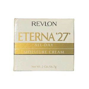 NEU Revlon Eterna 27 Feuchtigkeitscreme MIT PROGENITIN 2oz Gesicht Haut Authentisch Selten - Bild 1 von 2