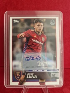 Diego Luna Auto RC Real Salt Lake MLS Topps 2022-23 - Bild 1 von 2