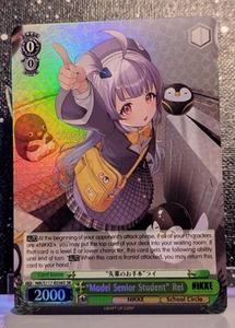 Bianco Nero Nikke S117-E036S SR "Modello Senior Student" Rei FOIL ENG - Foto 1 di 1