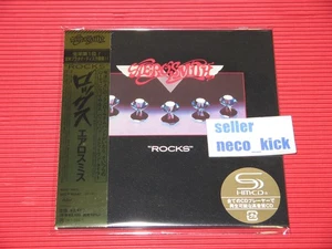 11B AEROSMITH ROCKS WITH BONUS TRACKS 2025 JAPAN MINI LP SHM CD - Picture 1 of 2