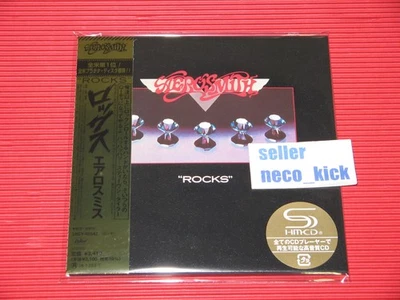 11B AEROSMITH ROCKS WITH BONUS TRACKS 2025 JAPAN MINI LP SHM CD - Image 1 of 2