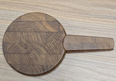 Tabla de cortar queso vintage Dansk Designs Dinamarca con cuchillo incorporado Foto 1 de 4