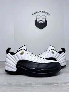 Size 12 - Jordan 12 Low Golf Taxi 2022 DH4120-100 Preowned Authentic Og - Picture 1 of 13
