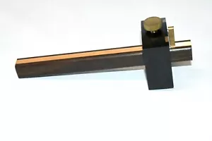 Zimmermann Holz Markierung Einstecklehre Palisander Messing - Bild 1 von 6