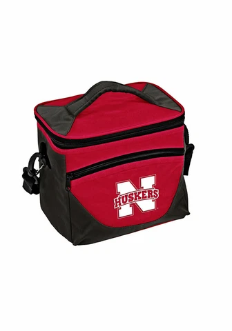 Nebraska Cornhuskers Halftime Cooler Zipper Insulated Lunch Bag Box Tote 9 Pack Cover