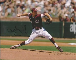 TEXAS A&M AGGIES BASEBALL STARS KYLE SIMONDS NICK BANKS BRIGHAM HILL FIRMATO 8X10 - Foto 1 di 3