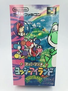 Nuevo Precintado Yoshi's Island Nintendo Super Famicom Japón SNES Completo Como Nuevo Mario - Imagen 1 de 9