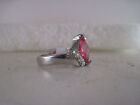 Fashion  ladies   Ring size  8  with   stone  open back ( 5my13  4 )