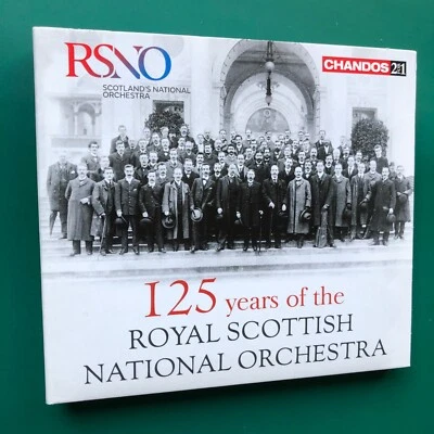 125 Years Of The ROYAL SCOTTISH NATIONAL ORCHESTRA 2x CD Digipak RSNO REMASTERED - Image 1 of 4