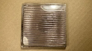 1 Antique 4" Glass Prism Tile Square Pane Window Leaded Luxfer Lavender Glass - Picture 1 of 9