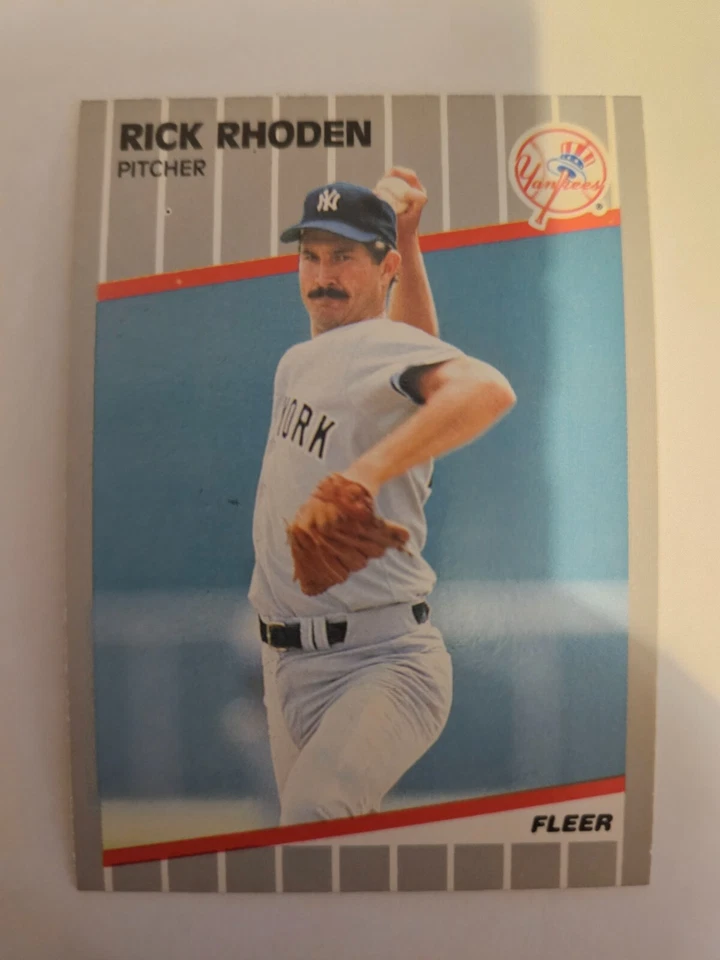 1989 FLEER RICK RHODEN #266 NM - Image 1 of 1