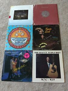 Guitar Lp Lot Rare John Fahey Sandy Bull Robert Fripp Promo Takoma King Crimson