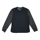 Levi's Men's Sweatshirt Pullover Long Sleeves Black Size Large