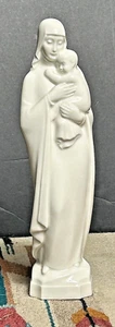 Vintage Royal Copenhagen Blanc de Chine Madonna mit Kind Figur #3658 NEUWERTIG! - Bild 1 von 10