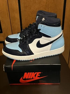 Talla 10W/8.5M Jordan 1 Retro Alto OG Azul Chill, UNC 2019 Foto 1 de 4