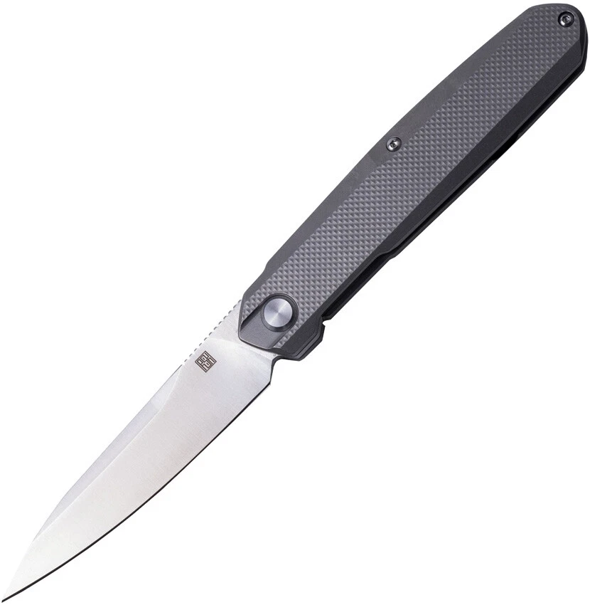Real Steel S5 Metamorph Compact Pocket Knife Gray Titanium Folding M390 7811T - Image 1 of 1