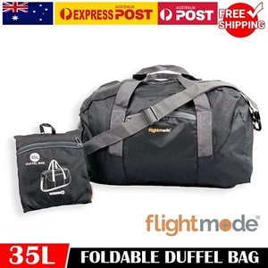 Travel Foldable Duffle Bag Gym Sports Lightweight Luggage Duffel Foldaway Bags - Picture 1 of 21