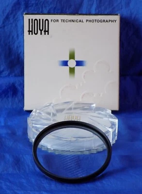HOYA Camera Filter 55mm Cross Screen w/ Case & Original Box Made in Japan - Image 1 of 4