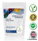 Omega 3 6 9 Complex 1000Mg Fish Oil Heart Mental Health Inflammation Capsules