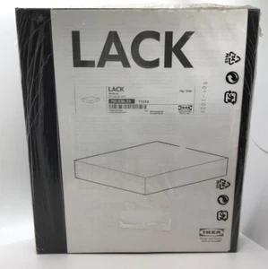 IKEA Lack Floating Wall Shelf Black 30x26 cm 11 3/4 x 10 1/4 New In Package IKEA - Picture 1 of 2